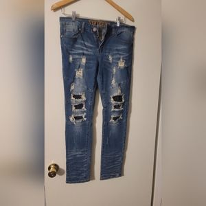 Vip skinny jeans with lace